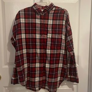 Red, Black, and white flannel